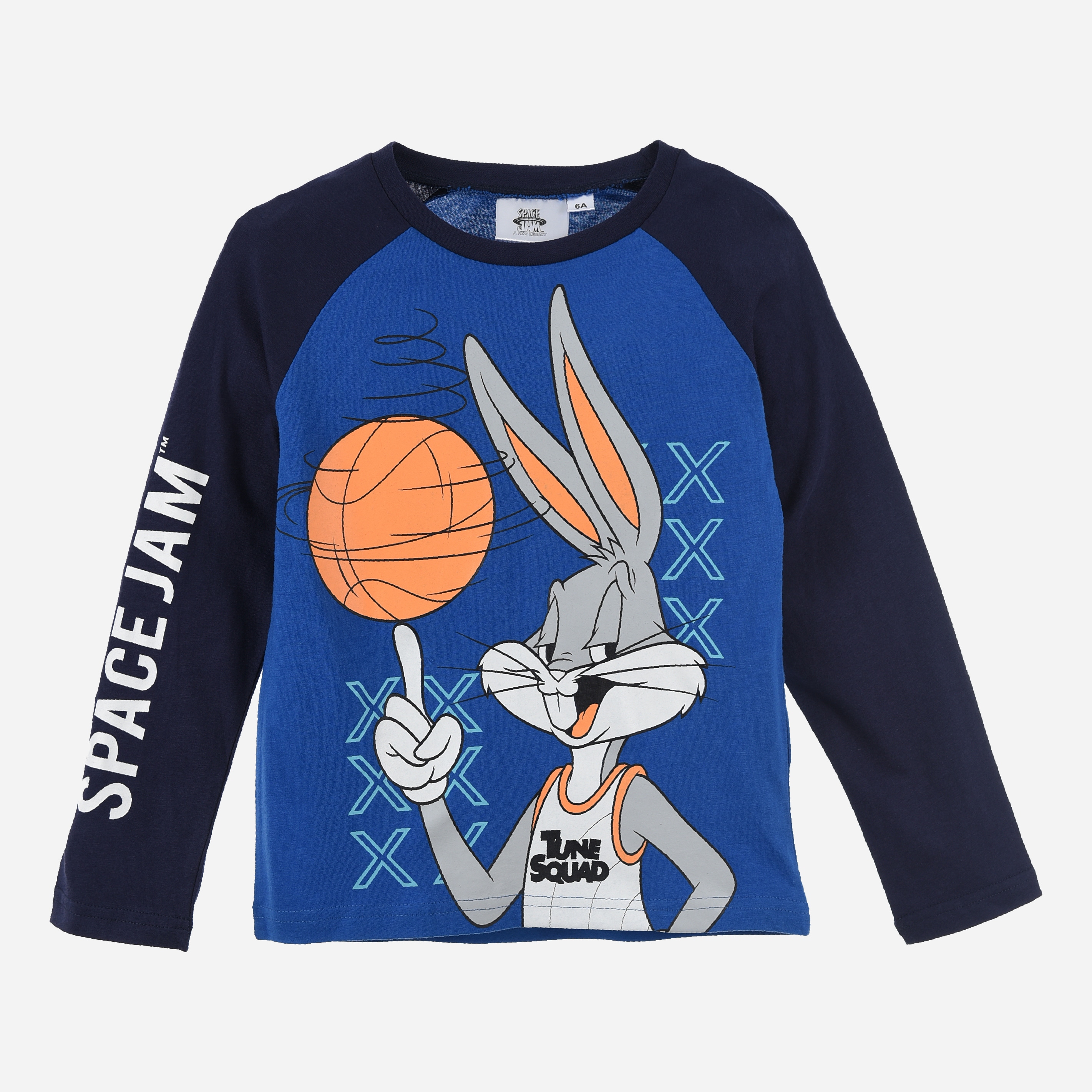 

Футболка с длинным рукавом Disney Space Jame HU1283 116-122 см Синяя