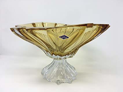 

Фруктовница Bohemia Plantica amber 6KG03/72W13/330/H