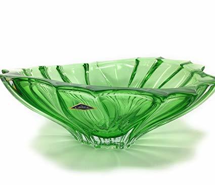 

Фруктовница Bohemia Plantica green 6KG02/72T27/330/Z