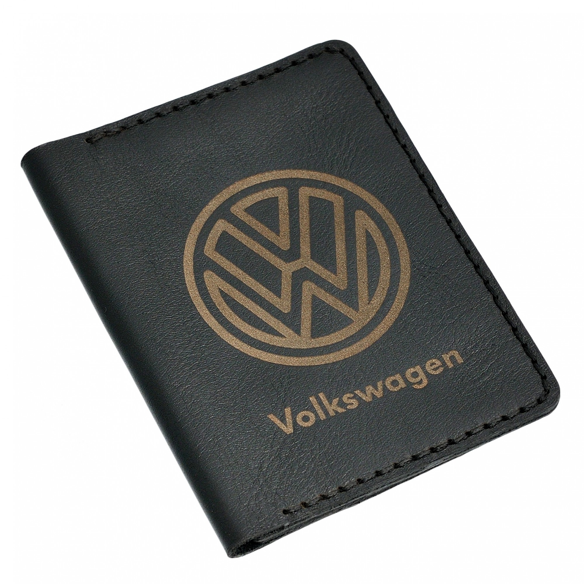 

Обложка для автодокументов Pankar auto «Speed» черная с гравировкой Volkswagen