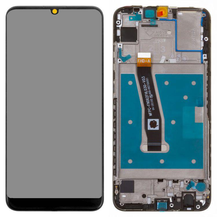 

Дисплей для Huawei P Smart (2019), чорний, із сенсорним екраном, з рамкою, Original (PRC), POT-LX1/POT-LX1AF/POT-LX1RUA/POT-LX2J/POT-LX3/POT-L23/POT-L21