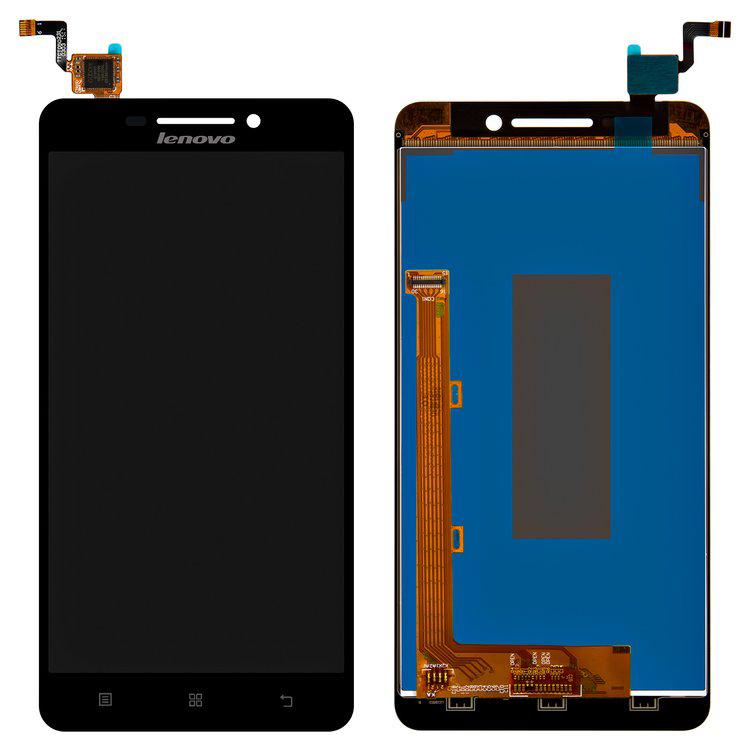 

Дисплей для Lenovo A5000, чорний, із сенсорним екраном