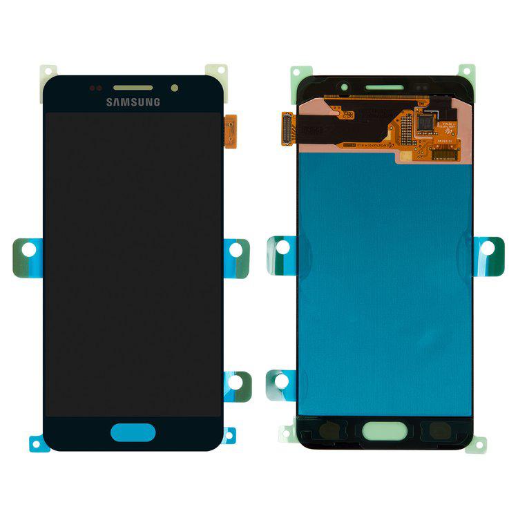 

Дисплей для Samsung A310 Galaxy A3 (2016), чорний, із сенсорним екраном, Original, сервісне опаковання, #GH97-18249B/GH97-19803B