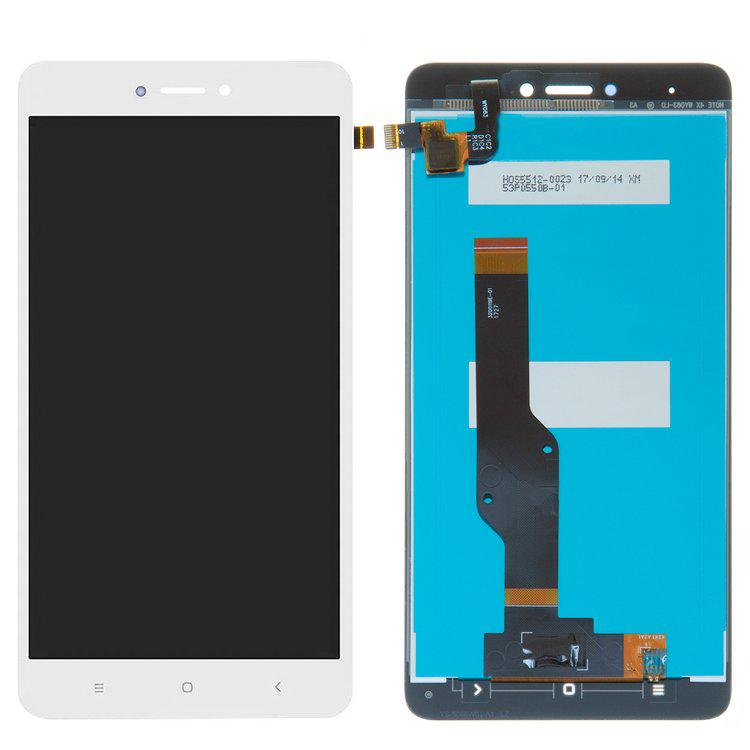 

Дисплей для Xiaomi Redmi Note 4X, білий, із сенсорним екраном, High Copy