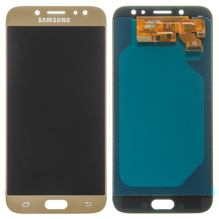 

Дисплей для Samsung J730 Galaxy J7 (2017), золотистий, із сенсорним екраном, з регулюванням яскравості, (TFT), Best copy, Сopy