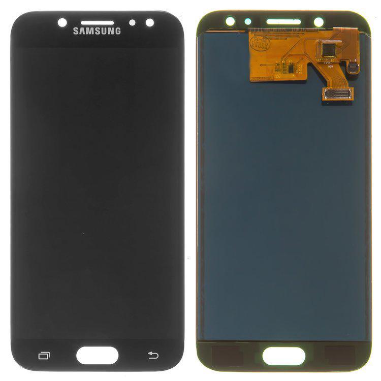

Дисплей для Samsung J530 Galaxy J5 (2017), чорний, із сенсорним екраном, з регулюванням яскравості, (TFT), Сopy