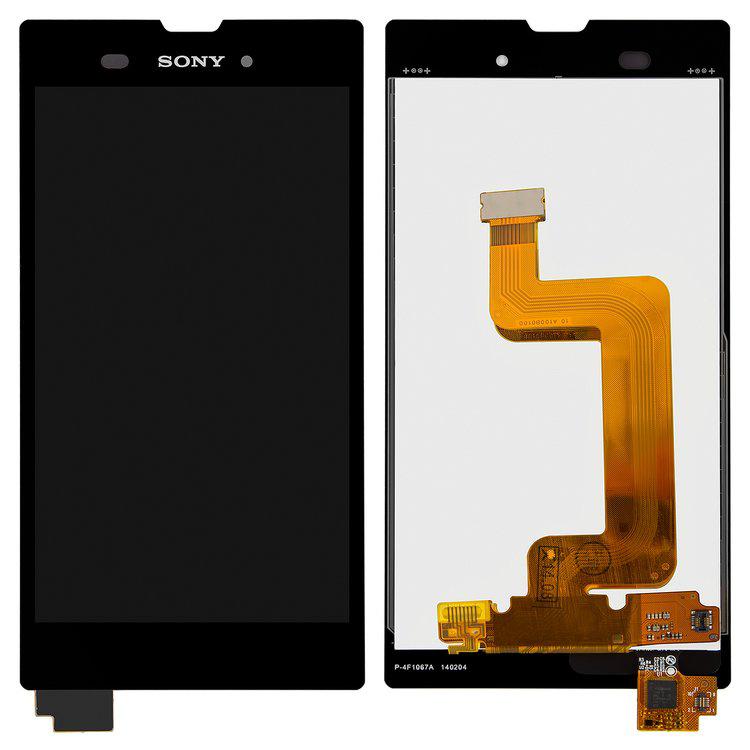 

Дисплей для Sony D5102 Xperia T3, D5103 Xperia T3, D5106 Xperia T3, чорний, із сенсорним екраном