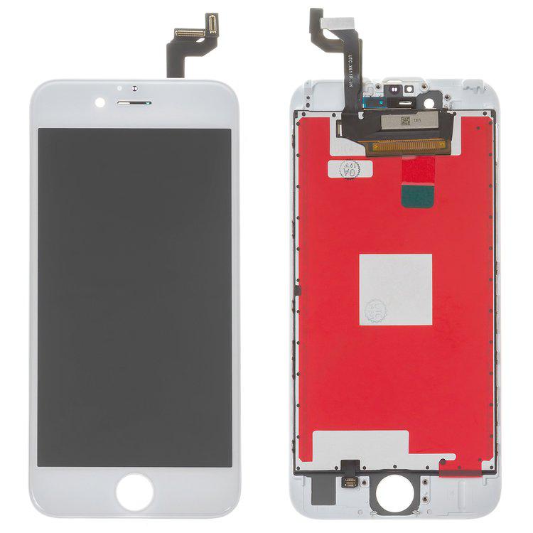 

Дисплей для iPhone 6S, білий, із сенсорним екраном, з рамкою, AAA, Tianma+