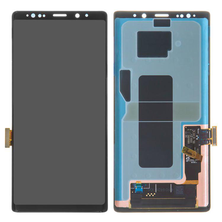 

Дисплей для Samsung N960 Galaxy Note 9, чорний, із сенсорним екраном, оригінал (переклеєне скло), midnight black