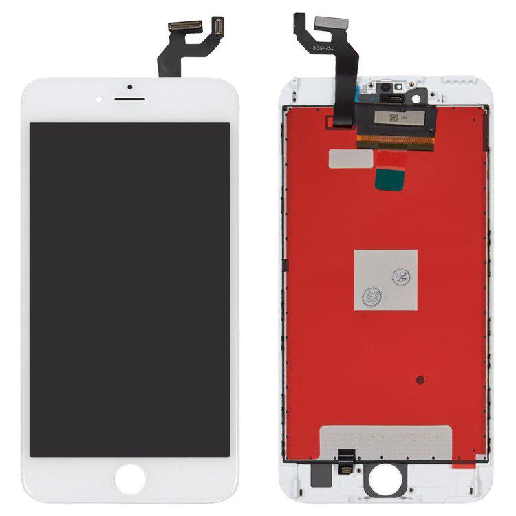 

Дисплей для iPhone 6S Plus, білий, із сенсорним екраном, з рамкою, AAA, Tianma+