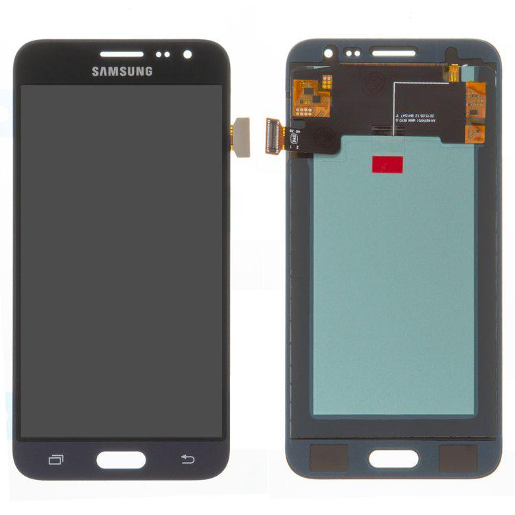 

Дисплей для Samsung J320 Galaxy J3 (2016), чорний, із сенсорним екраном, з регулюванням яскравості, (TFT), Best copy, Сopy
