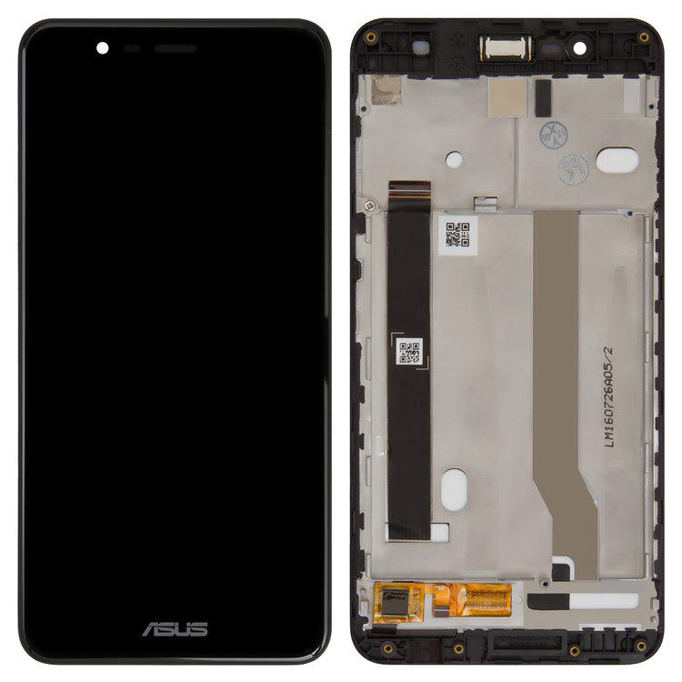 

Дисплей для Asus Zenfone 3 Max 5,2", чорний, із сенсорним екраном, з рамкою
