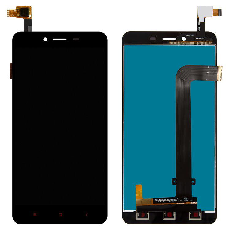 

Дисплей для Xiaomi Redmi Note 2, чорний, із сенсорним екраном, 2015051