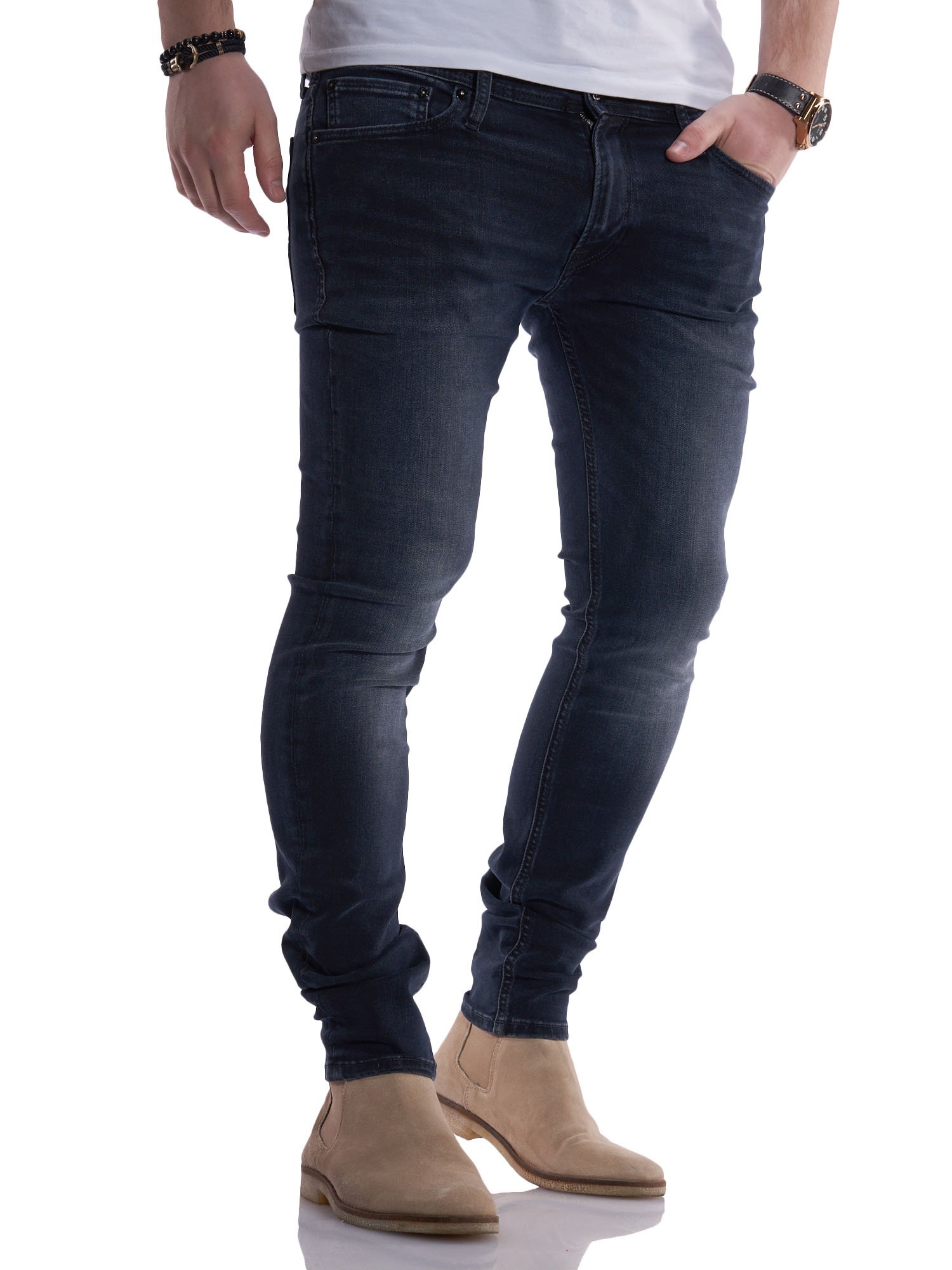 

Джинсы Jack & Jones Dark Blue Denim 28-30 темно-синий