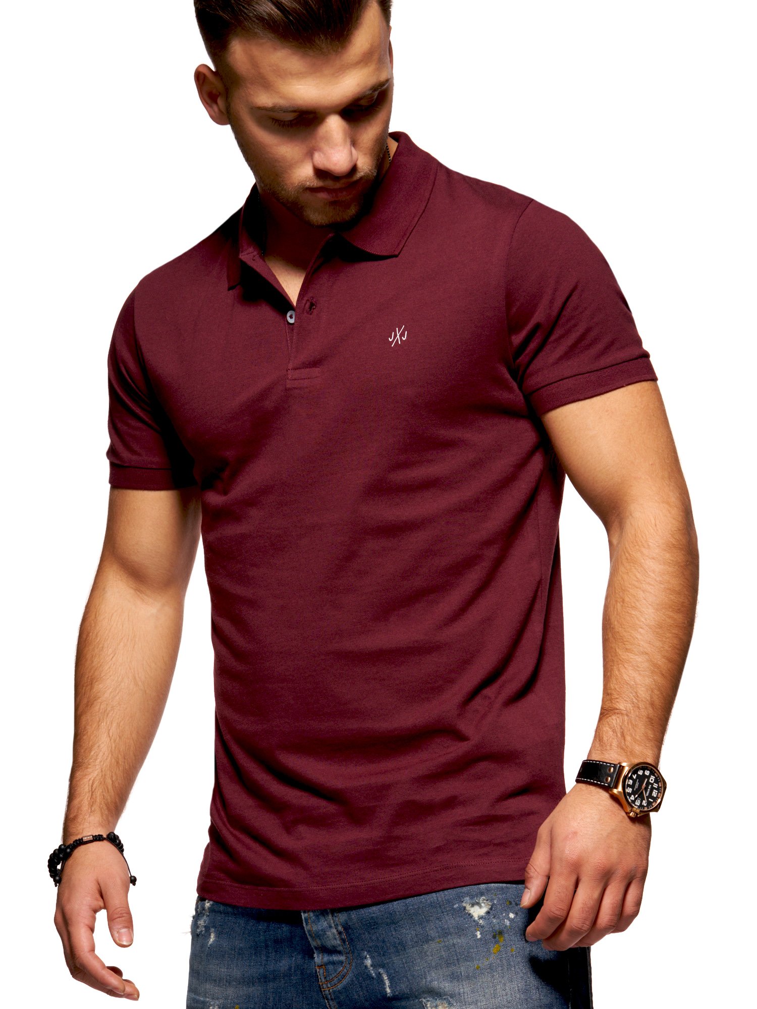 

Поло Jack & Jones Port Royale XXL бордо
