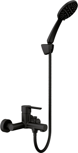 

Смеситель для ванны GENEBRE Oslo Black 65100 19 41 66