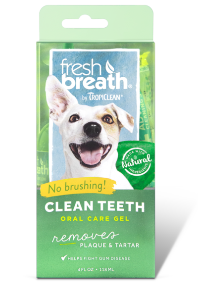 

Гель для ухода за зубами собак без чистки TropiClean Fresh Breath 118 мл