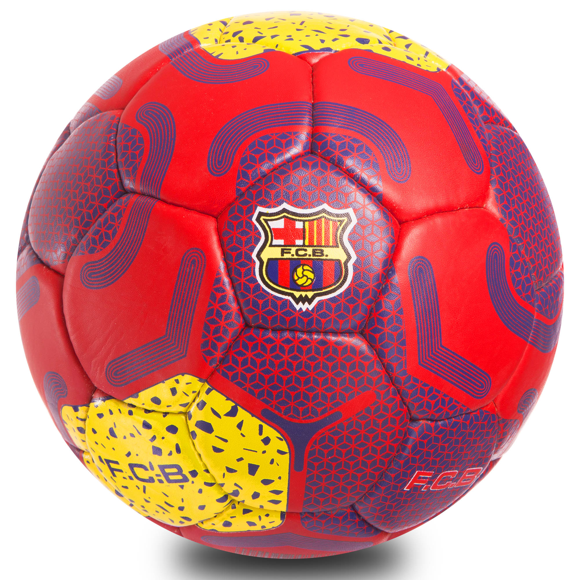 

Мяч футбольный №5 Гриппи 5сл. BARCELONA FB-0686 (№5, 5 сл., сшит вручную)