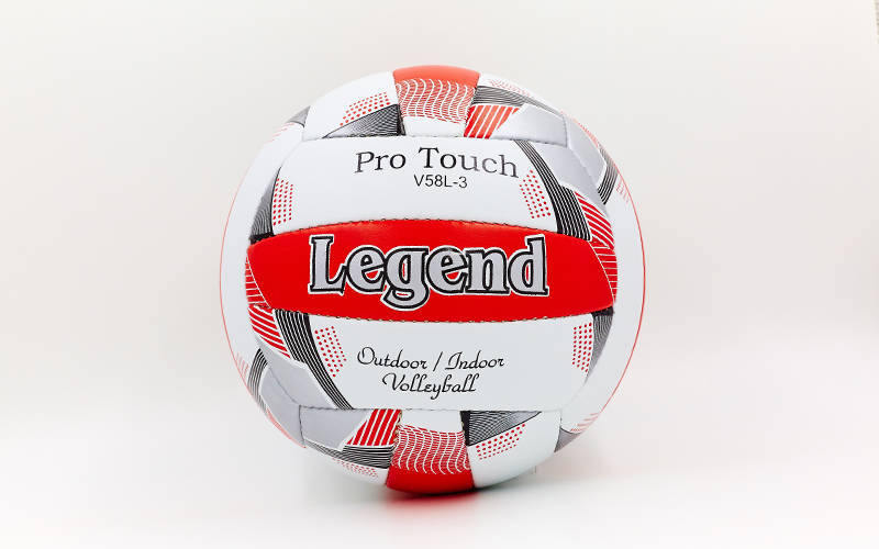 

Мяч волейбольный PU LEGEND LG5406 (PU, №5, 3 слоя, сшит вручную)