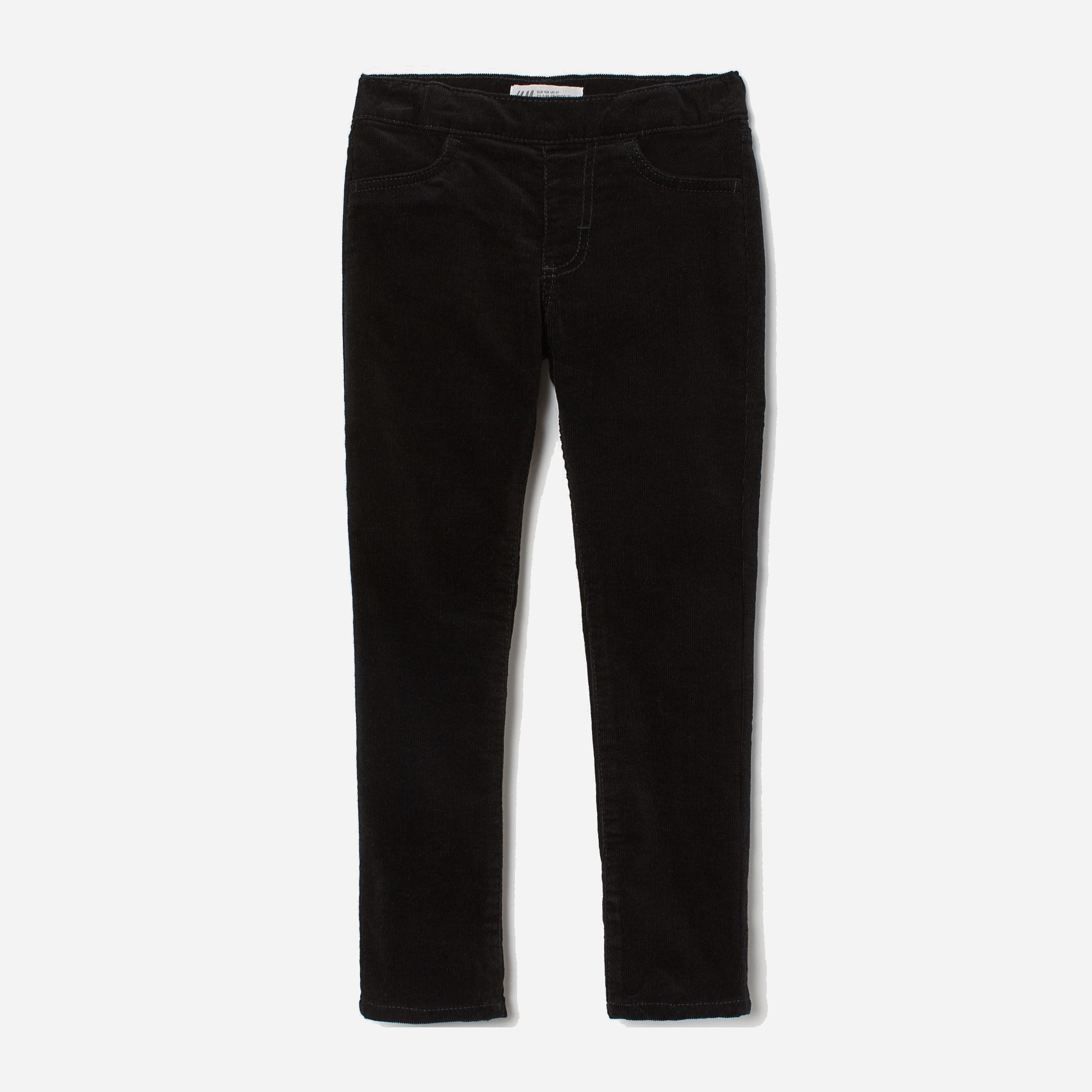 

Брюки вельветовые H&M zh0850877 122 см Черные