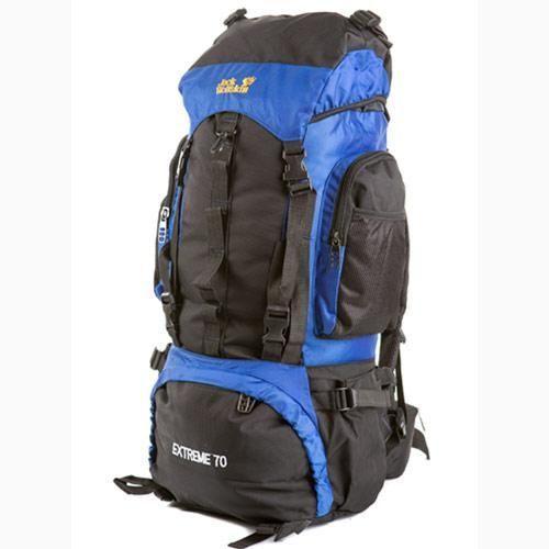 

Рюкзак походный 70L JackWolfskin 5958 синий