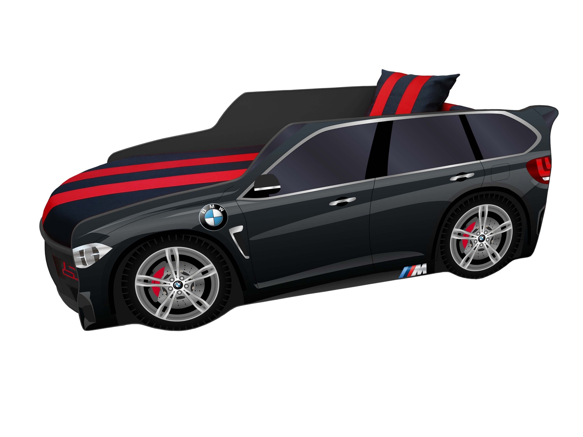 

Кровать машина Viorina-Deko BMW Premium 80/180 черная