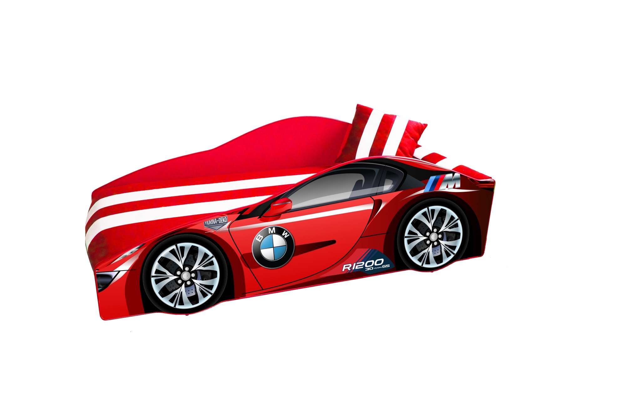 

Кровать машина Viorina-Deko BMW элит 80/170 красная