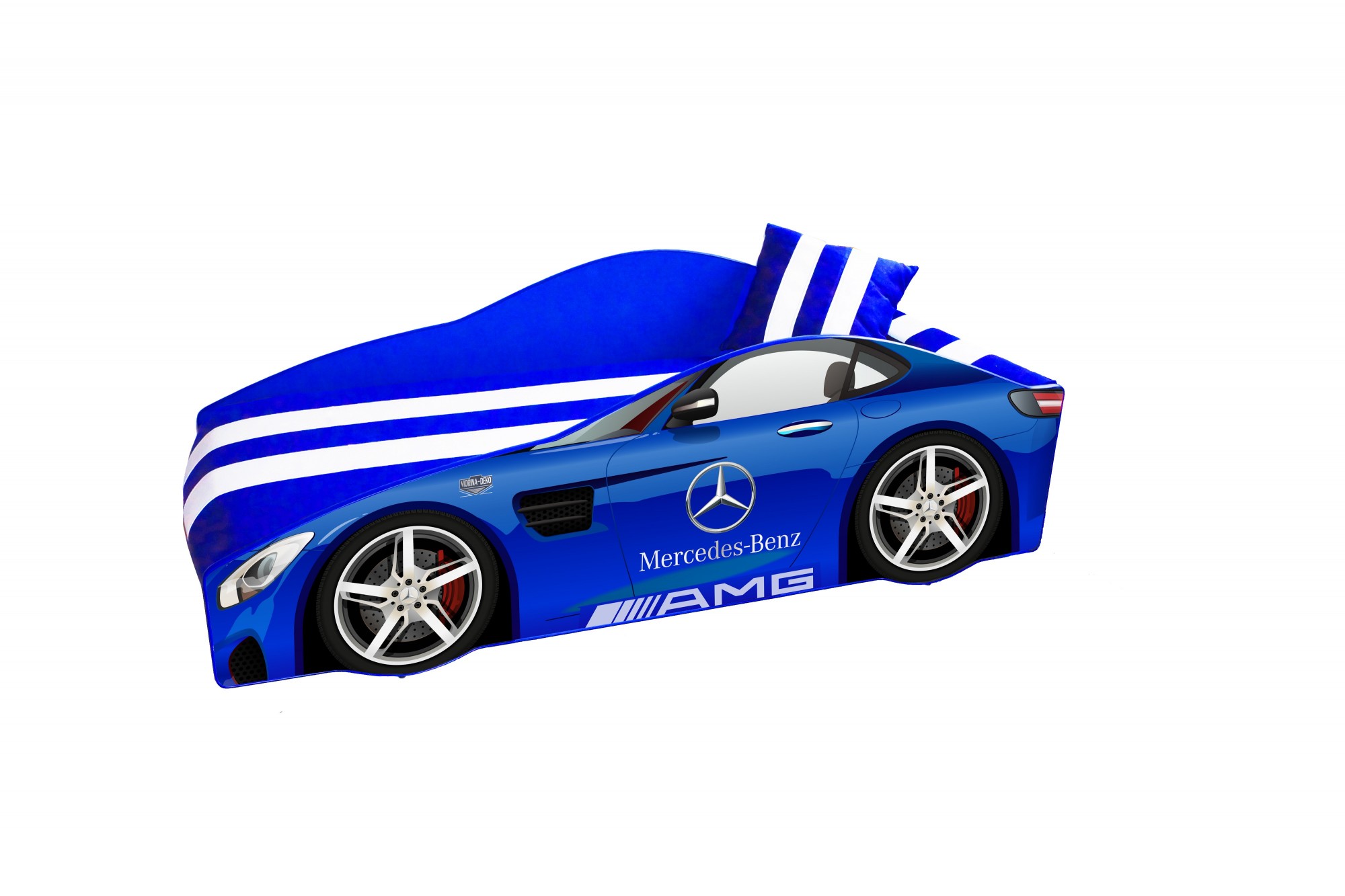 

Кровать машина Viorina-Deko Mercedes элит 70/155 синяя