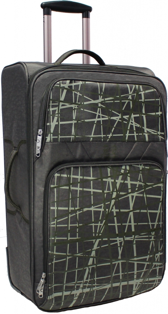 

Чемодан большой Bagland Leon, 70 л., 68х43х24 см., хаки, (003767027)