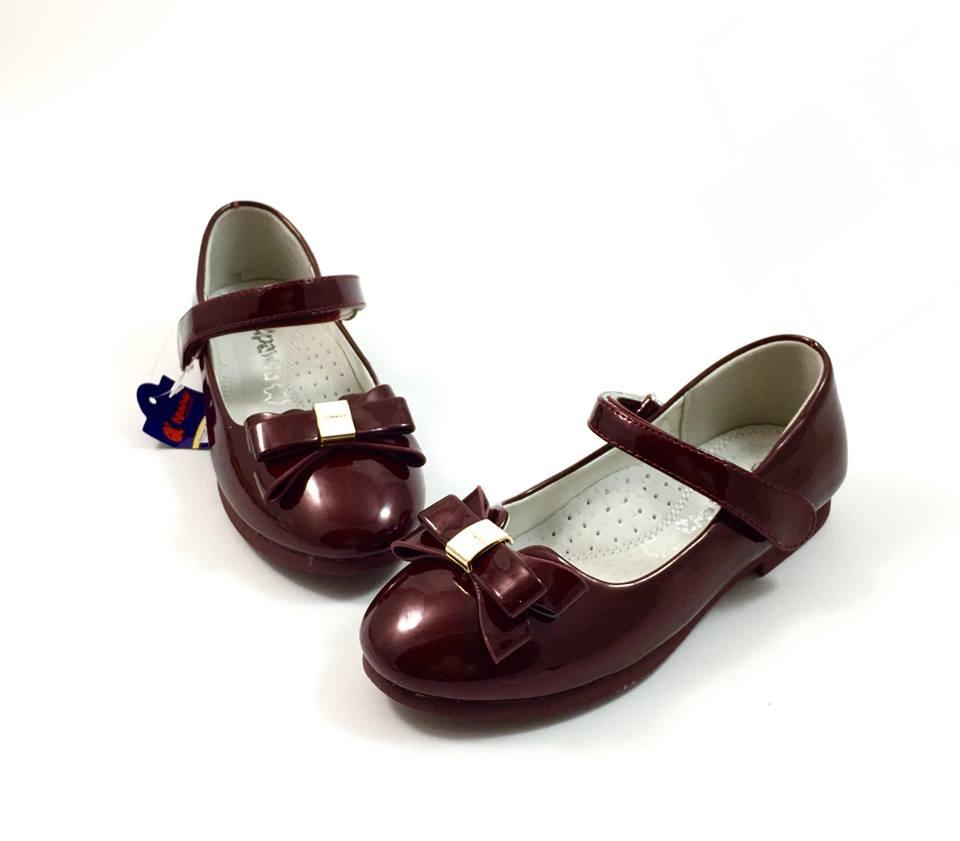 

Туфли для девочки Apawwa Кристи 26р бордовый 403