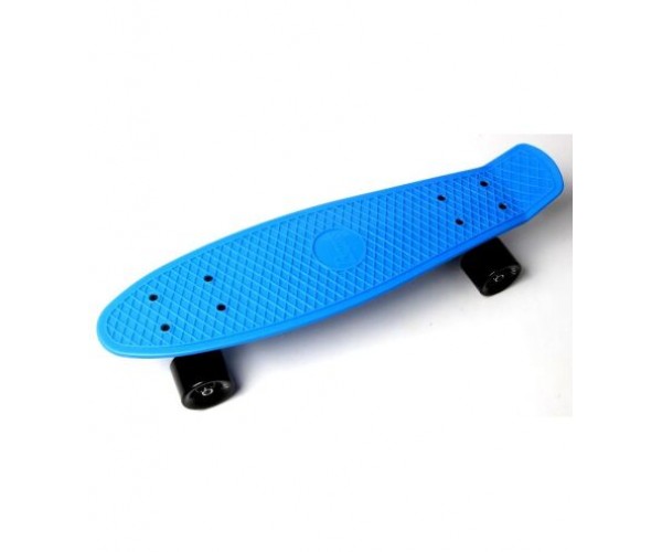 

Пенниборд 22 (Penny Board), Синий с черными колесами