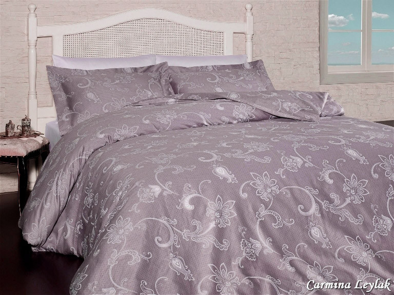 

Комплект постельного белья First Choice Satin Carmina Leylak 200х220