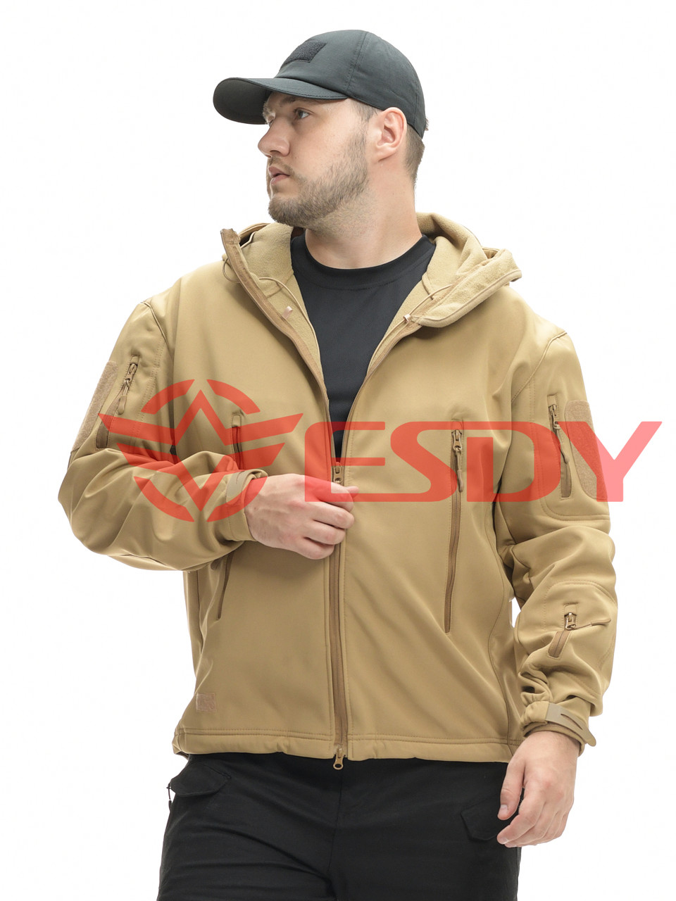 

Куртка тактическая Softshell Shark Skin 01. ESDY. Койот, Куртка тактическая Softshell Shark Skin 01. ESDY. Койот L