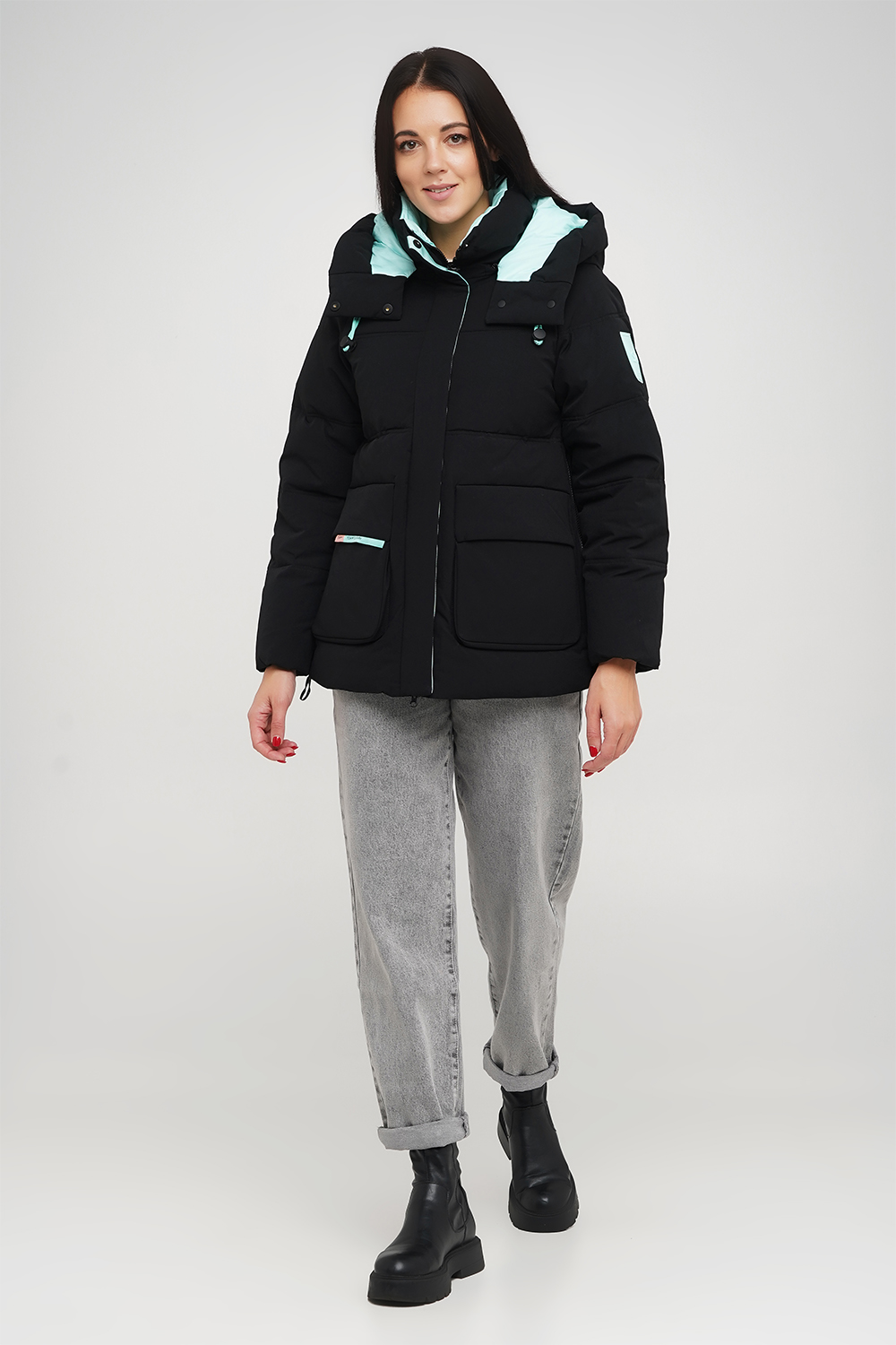 

Куртка зимняя Towmy 3271 черный 001 XL (р)