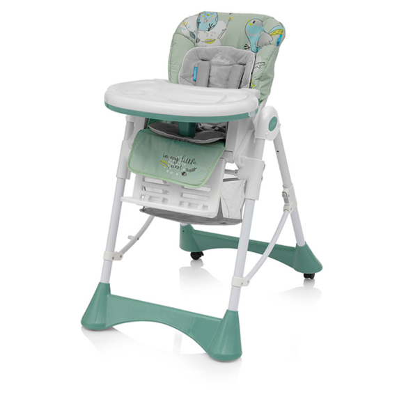 

Стульчик для кормления Baby Design PEPE NEW 04 GREEN