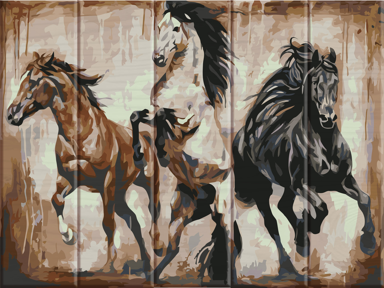 

Картина по номерам Три масті, 30x40 см., Art Story