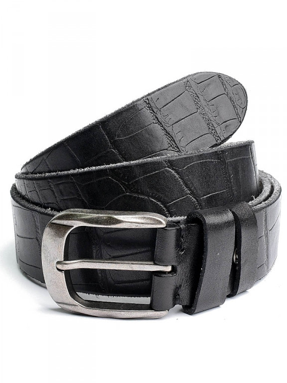 

Ремень мужской из натуральной кожи Case A-019 черный Black