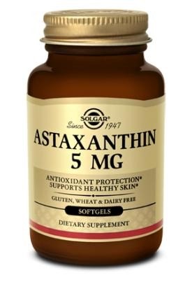 

Астаксантин Solgar (Astaxanthin) 5 мг 30 капсул
