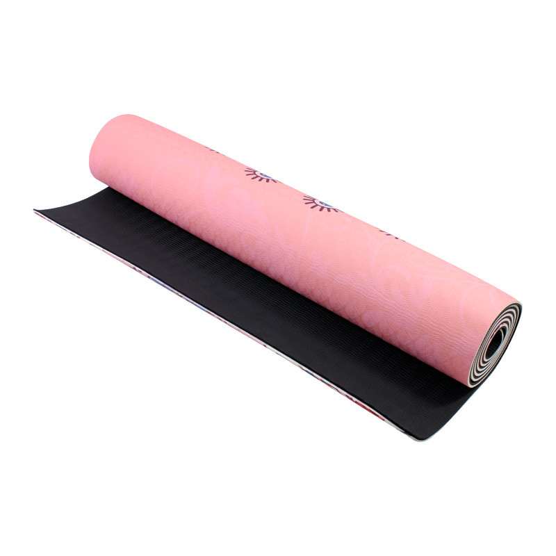

Коврик для йоги и фитнеса Dingming YZS-16 Цветок Pink (SKU_4825-15342)