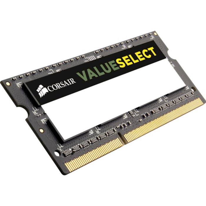 

Модуль памяти CORSAIR Value Select SO-DIMM DDR3 1600MHz 8GB (CMSO8GX3M1A1600C11)