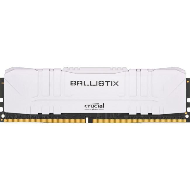 

Модуль памяти CRUCIAL Ballistix White DDR4 3600MHz 16GB (BL16G36C16U4W)