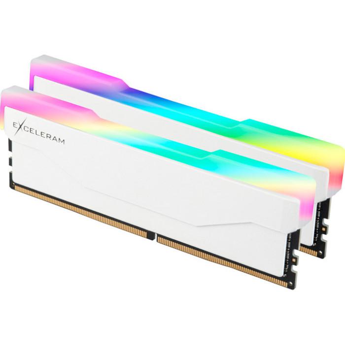 

Модуль памяти EXCELERAM RGB X2 White DDR4 3000MHz 16GB Kit 2x8GB (ERX2W416306AD)