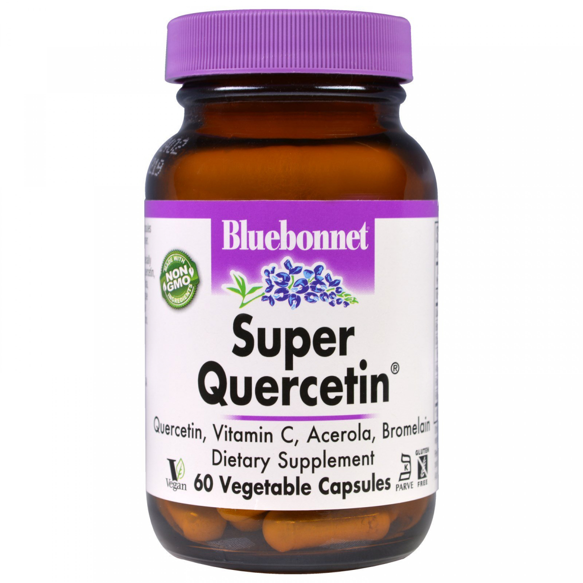 

Супер-кверцетин, Bluebonnet Nutrition, 60 капсул в растительной оболочке