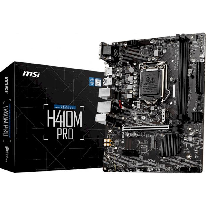 

Материнская плата MSI H410M Pro