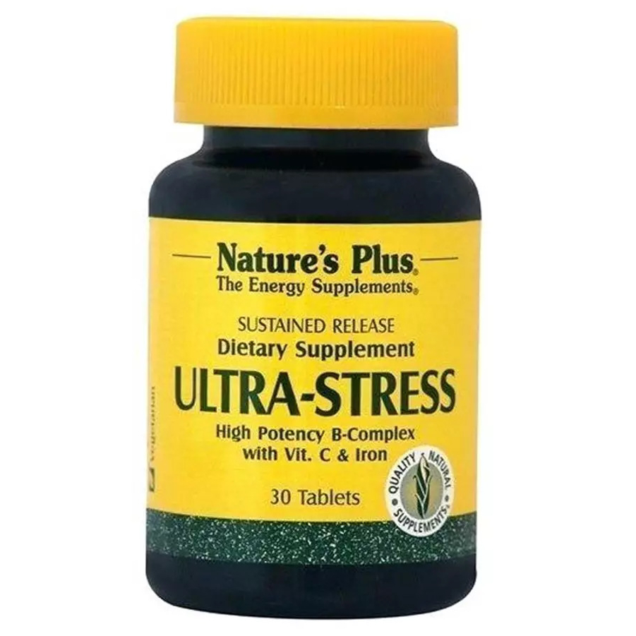 

Комплекс для борьбы со стрессом с железом Natures Plus (Ultra Stress) 30 таблеток