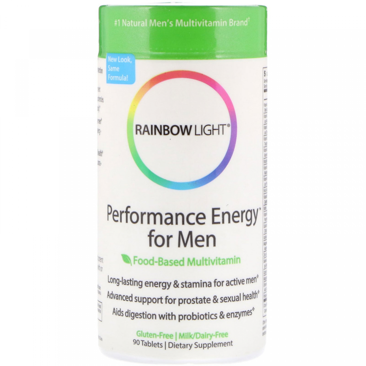 

Витамины для мужчин без железа Rainbow Light (Performance Energy) 90 таблеток