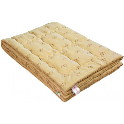 

Одеяло MirSon шерстяное Gold Camel Hand Made 173 лето 155x215 см