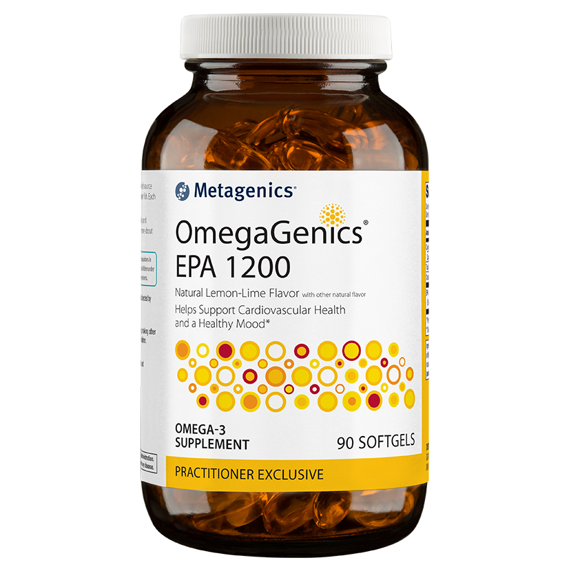 

Омега 3 эйкозапентаеновая кислота Metagenics OmegaGenics EPA 1200 мг 90 капсул