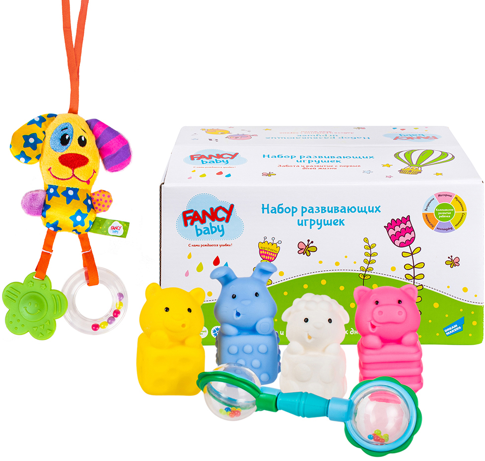 

Набор развивающих игрушек Fancy Baby Моя первая игрушка (4814723009488)