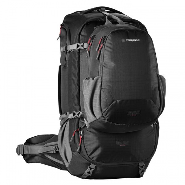 

Рюкзак туристический Caribee Magellan 65 RFID Black